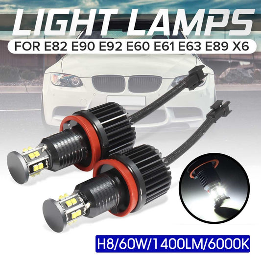120W H8 LED Angel Eye Lights