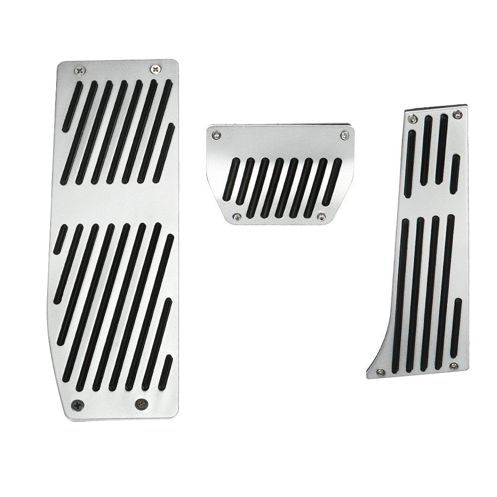 Aluminum and Black Foot Pedals and Rest