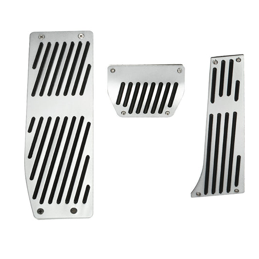 Aluminum and Black Foot Pedals and Rest